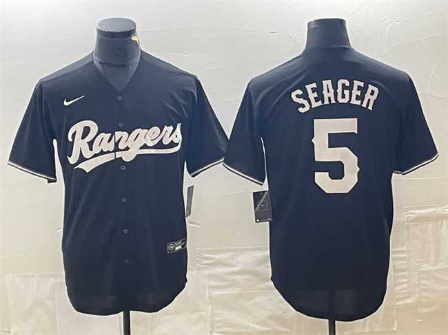 Men's Texas Rangers #5 Corey Seager Black Cool Base Stitched Baseball Jersey,We sell and wholesale Men's Texas Rangers #5 Corey Seager Black Cool Base Stitched Baseball Jersey on line form chian!